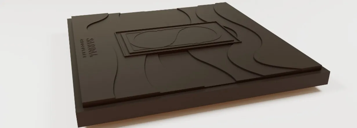Render of the 100 g Sardal Bar