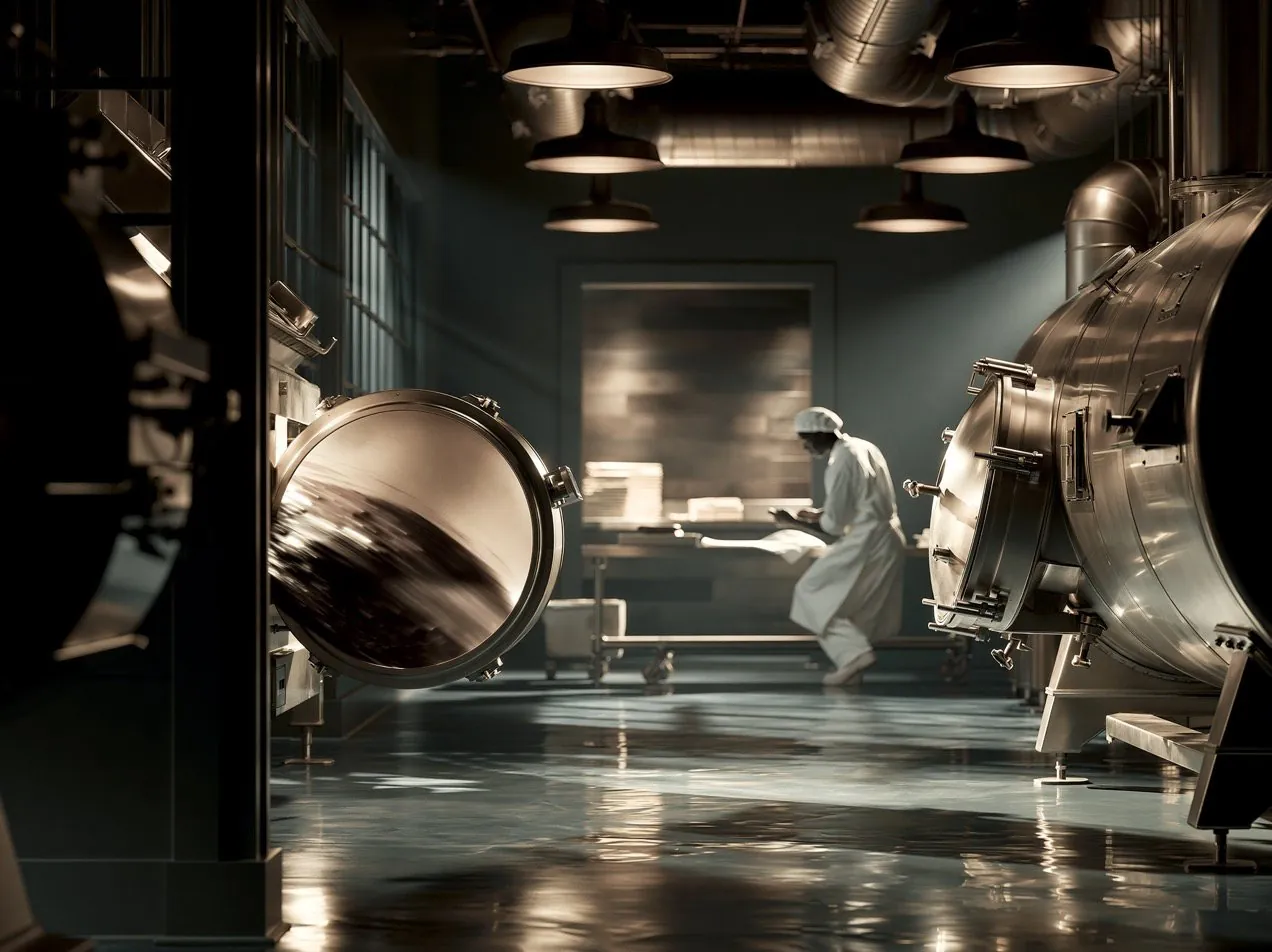 Concept render of chocolate manufacturing